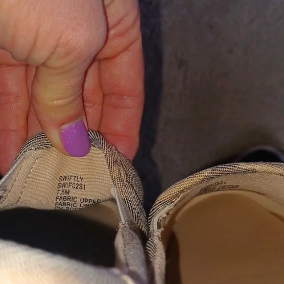 Steve Madden Women's Swiftly Skate Shoe, NEW IN BOX, Tan Camo - Picture 6 of 9